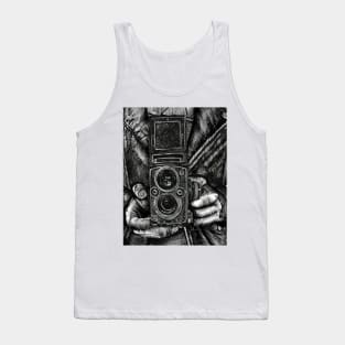 Twin Lens Camera Tank Top